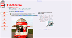 Desktop Screenshot of fischturm.de